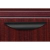Regency Regency Legacy 71 x 59 in. L Desk with Single Pedestal Drawer Unit & 35 in. Return- Mahogany LLDSP7124MH